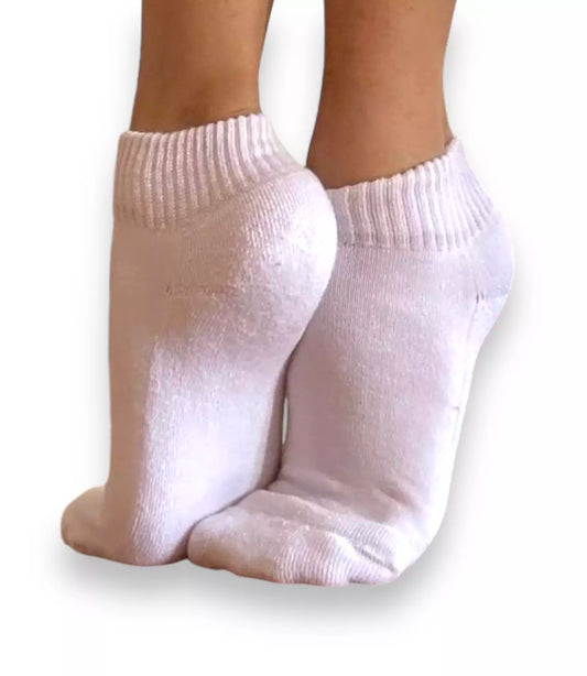 Low Cut Socks | White