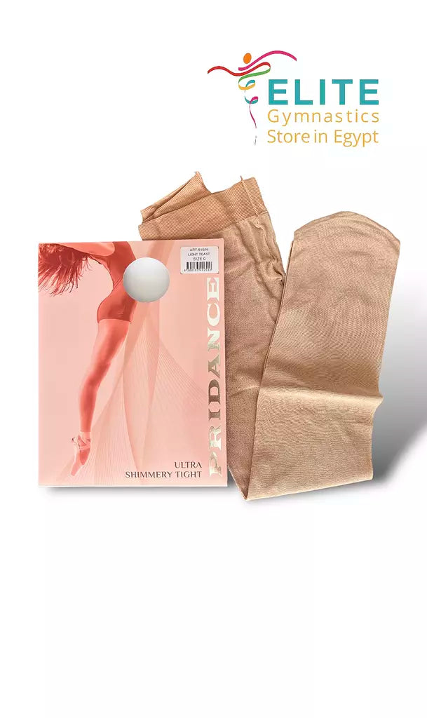 Pridance - Footed Shimmer Tights | Skin color
