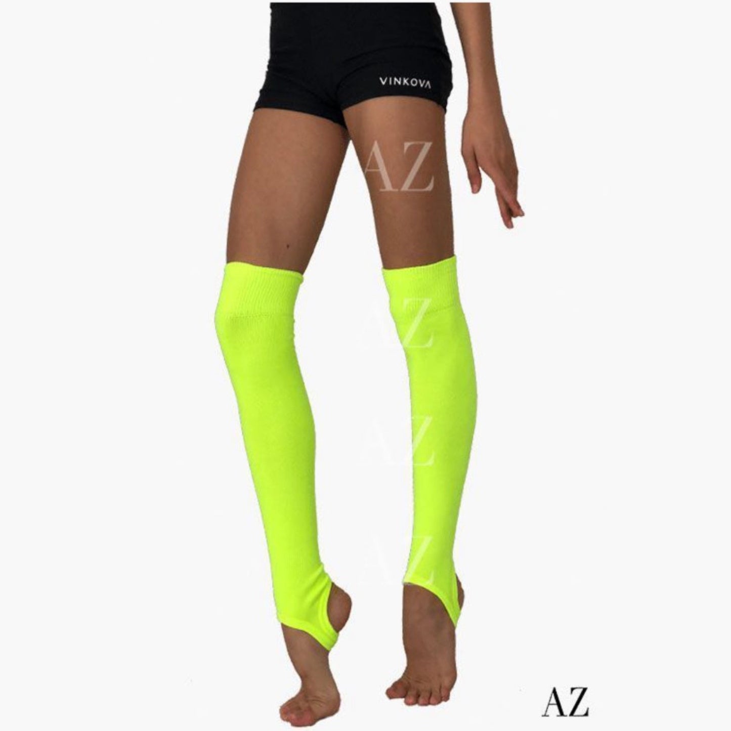 Vinkova-LegWarmer-NeonYellow