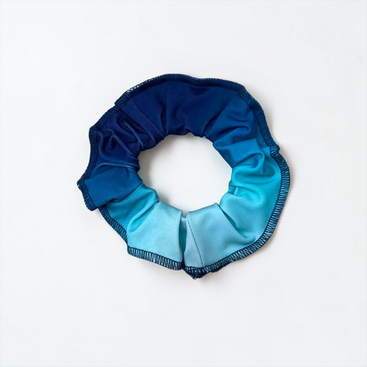 CLEO - Hair Scrunchie | Graded Blue