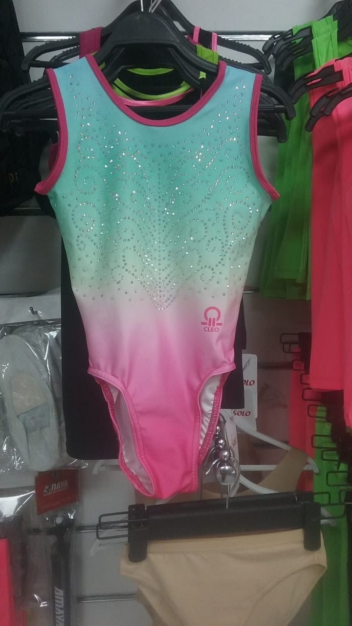 CLEO - Twinkle Green Leotard