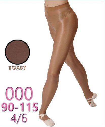 Pridance - Footed Shimmer Tights | Tan