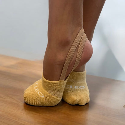 CLEO - Half Socks | Cotton | Beige