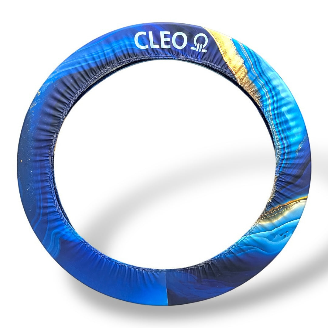 CLEO - Blue Opal Hoop Cover | Customizable