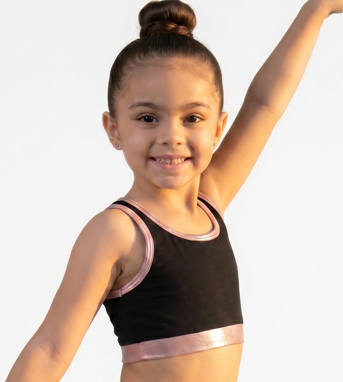 CLEO - Motion Crop Top | Blush Pink