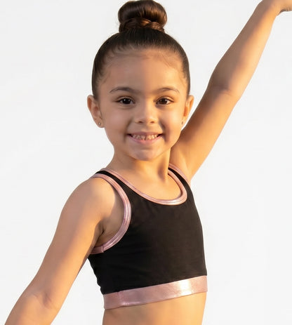 CLEO - Motion Crop Top | Blush Pink