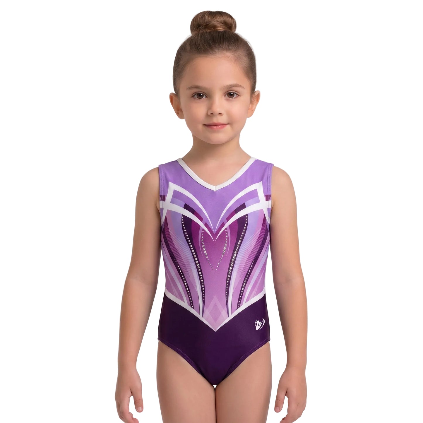 GIMAR - Cascada Purple Leotard