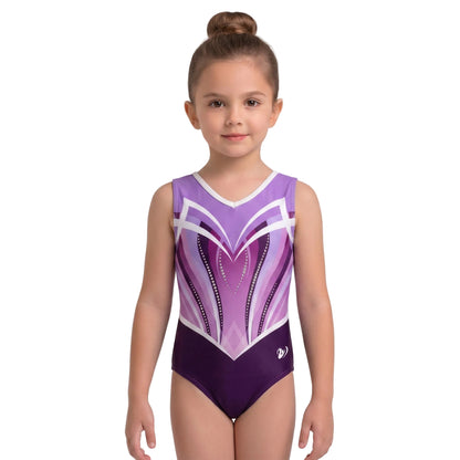 GIMAR - Cascada Purple Leotard