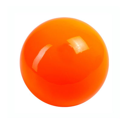 Orange sphere on a white background